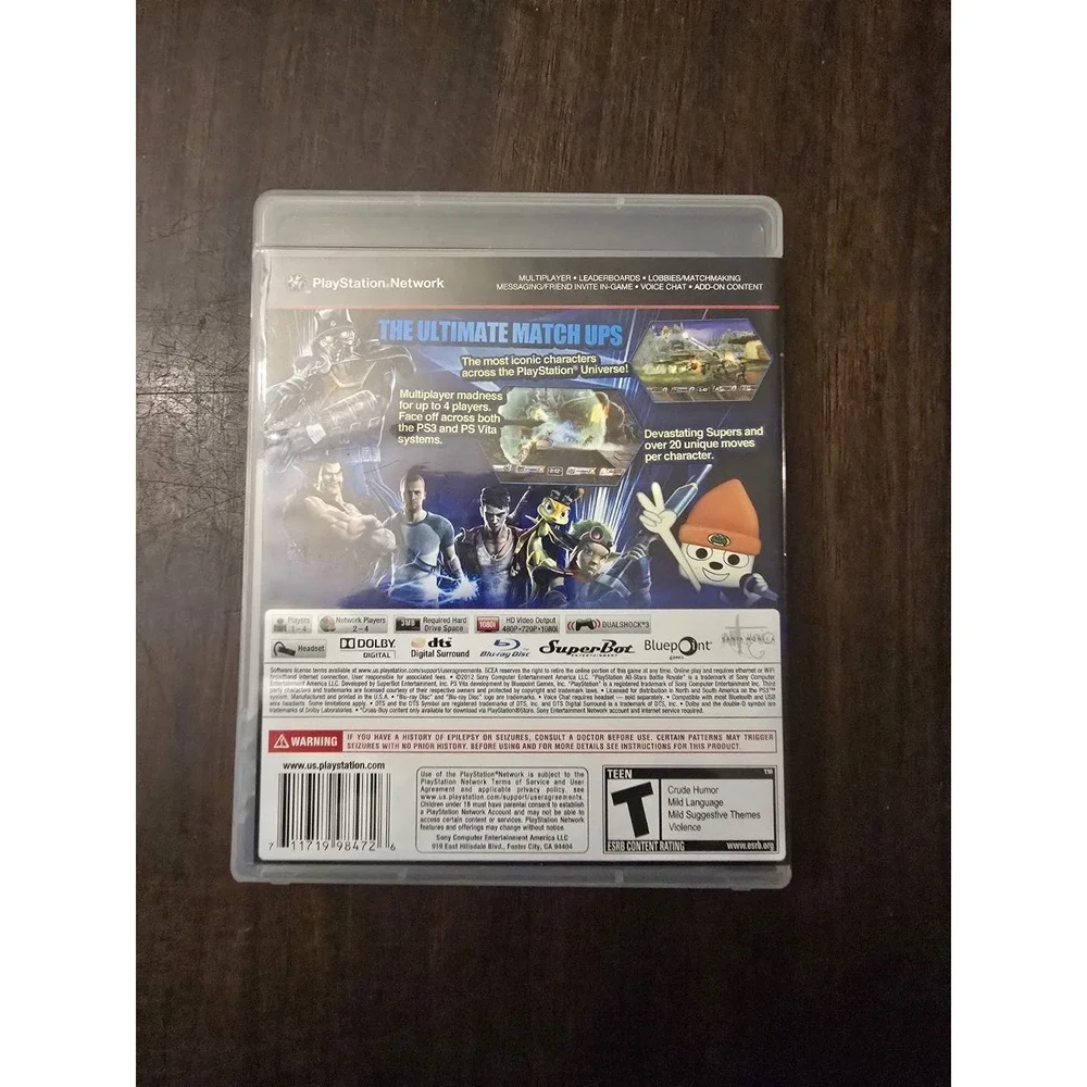 PlayStation All-Stars Battle Royale Sony PlayStation 3 PS3 Game